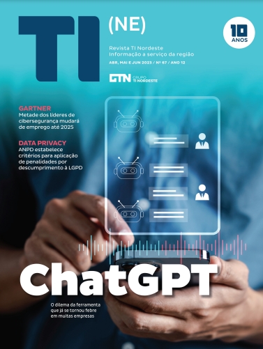 Capa da edição mais recente da Revista TI Nordeste